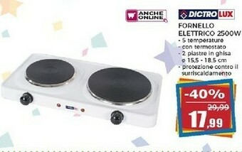 Happy Casa Lux Forno elettrico offerta