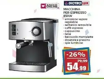 Lux Macchina caffè nespresso