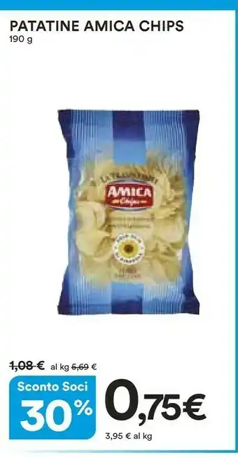 Ipercoop Amica chips Patatine fritte offerta