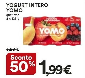 Ipercoop Yomo Yogurt offerta