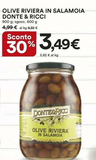 Ipercoop Donte & ricci Olive offerta