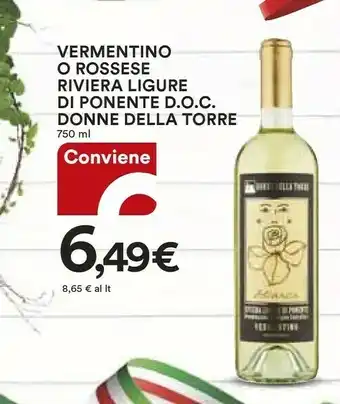 Ipercoop Riviera ligure Prosecco offerta