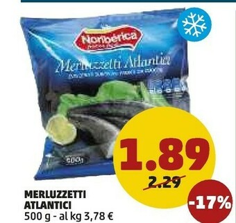 PENNY Noriberica Merluzzetti Atlantici offerta