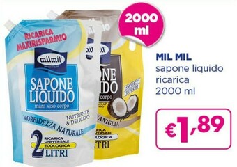 Acqua & Sapone Sapone liquido offerta
