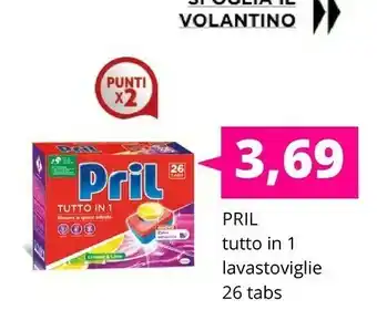 Acqua & Sapone Pril Tutto In 1 Lavastoviglie offerta