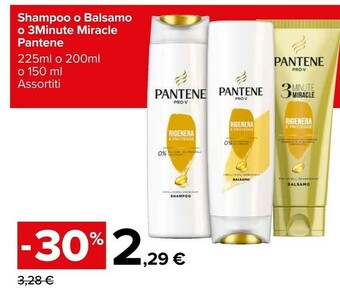 Carrefour Market Pantene Shampoo offerta