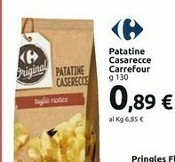 Carrefour Market Pringles Patatine fritte offerta