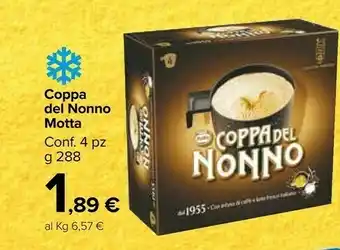 Carrefour Market Motta Coppa del Nonno offerta