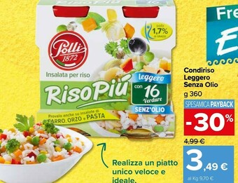 Carrefour Market Insalata di riso offerta