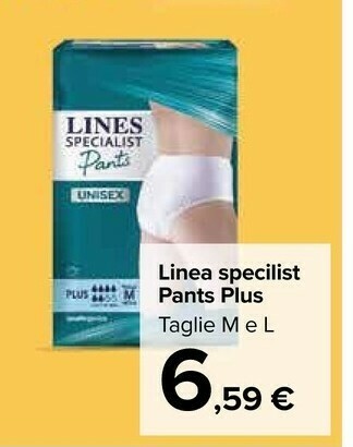 Carrefour Market Lines Assorbenti lines offerta