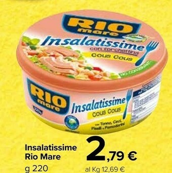 Carrefour Market Rio Mare Insalatissime offerta