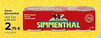 Simmenthal Carne in scatola