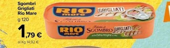 Carrefour Market Rio Mare Filetti di sgombro offerta