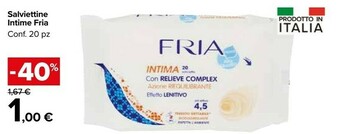 Carrefour Market Fria Salviettine offerta