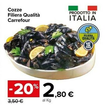Carrefour Market Cozze offerta