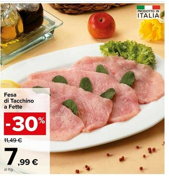 Carrefour Market Tacchino offerta