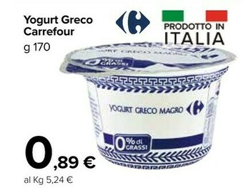 Carrefour Market Yogurt greco offerta
