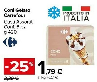 Carrefour Market Gelato offerta