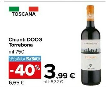 Carrefour Market Chianti offerta