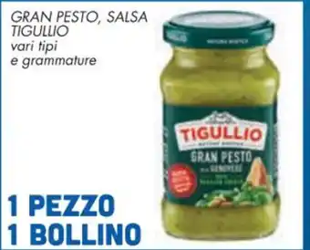 Conad Tigullio Gran Pesto, Salsa vari tipi e grammature offerta