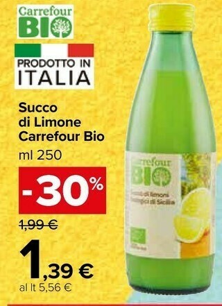 Carrefour Succhi di frutta offerta