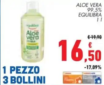 Conad Equilibra Aloe Vera 99.5% 1 l offerta