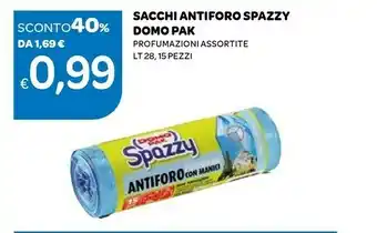 Ekom Spazzy Sacchi Antiforo Domo Pak offerta