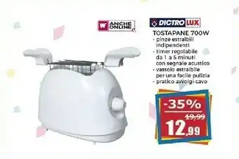 Happy Casa Lux Tostapane offerta