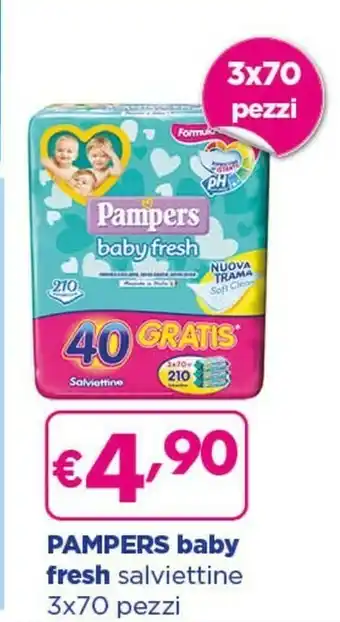 Acqua & Sapone Pampers Salviettine offerta