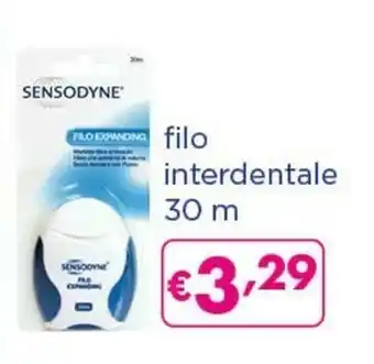 Acqua & Sapone Sensodyne Filo interdentale offerta