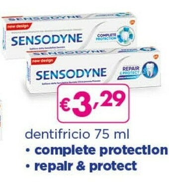 Acqua & Sapone Sensodyne Dentifricio offerta