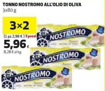 Coop Nostromo Tonno offerta