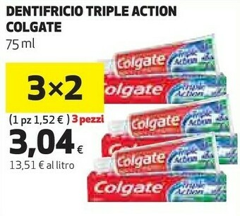 Coop Colgate Dentifricio offerta