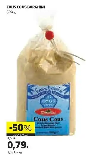 Coop Borghini Cous cous offerta