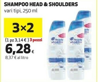 Coop Head & Shoulders Shampoo offerta