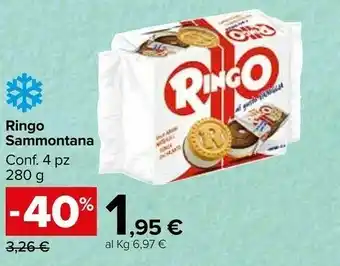Carrefour Market Ringo Sammontana 280 G offerta
