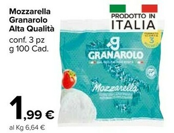 Carrefour Market Granarolo Mozzarella Alta Qualità offerta