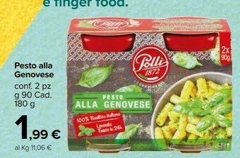 Carrefour Market Polli Pesto Alla Genovese offerta