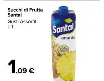 Carrefour Market Santal 100% Ananas offerta