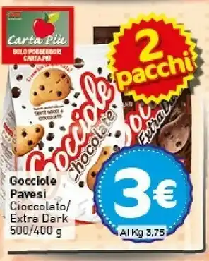 Crai Pavesi Gocciole Con Nocciola 400 G(ml) offerta