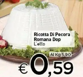 Crai Crai Ricotta Di Pecora Romana Dop offerta