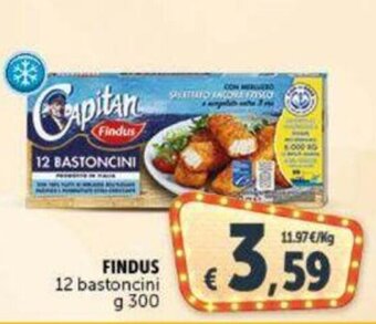 Findus 12 bastoncini 300 g