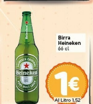 Crai Heineken Birra 660 G(ml) offerta