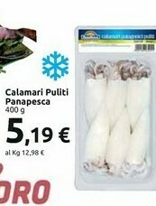 Carrefour Market Panapesca Calamari Puliti offerta