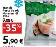 Carrefour Market Maremundi Trancio Pesce Spada offerta