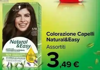Carrefour Market Schwarzkopf Colorazione Capelli Natural&easy offerta
