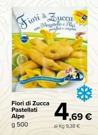 Carrefour Market Alpe Fiori Di Zucca Pastellati offerta