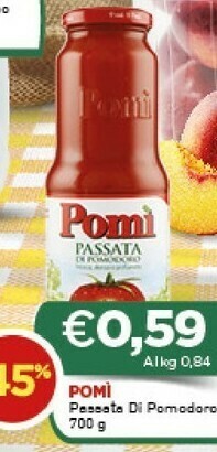Crai Pomì - Passata Di Pomodoro 700 G(ml) offerta