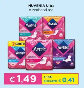 Nuvenia Ultra Assorbenti ass.