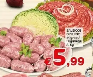 Crai Salsicce Di Suino Mignon/ Luganega offerta